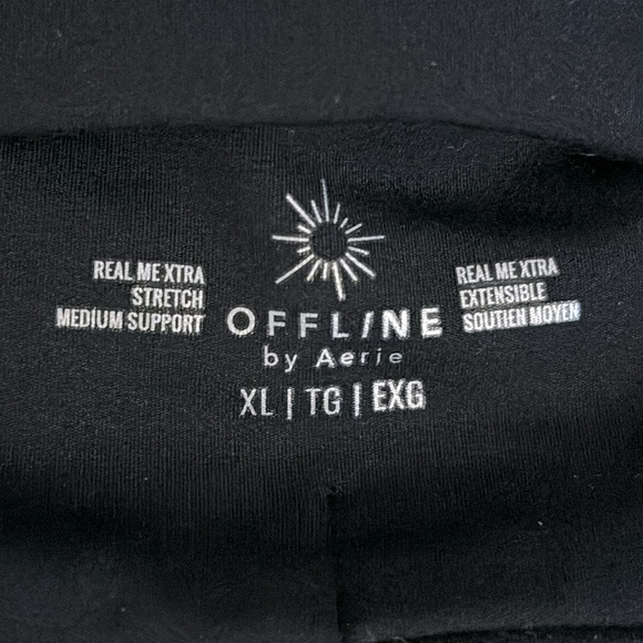 NWT OFFLINE Aerie Real Me Xtra Square Neck Cross Back Sports Bra - Picture 4 of 8